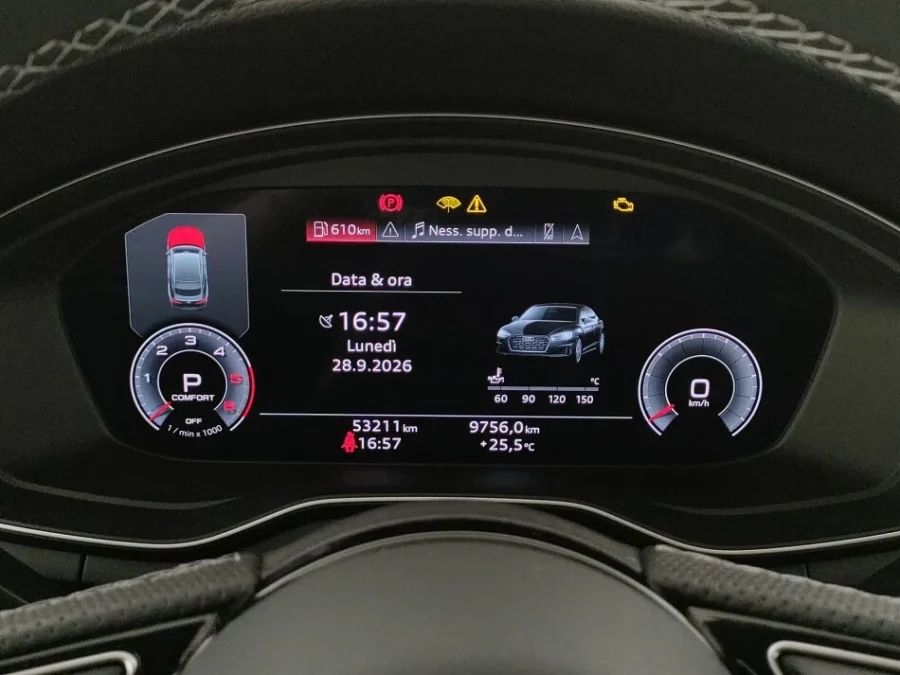 AUDI A5 SPORTBACK 40 2.0 TDI MHEV S LINE EDITION 204CV S-TRONIC - immagine 13